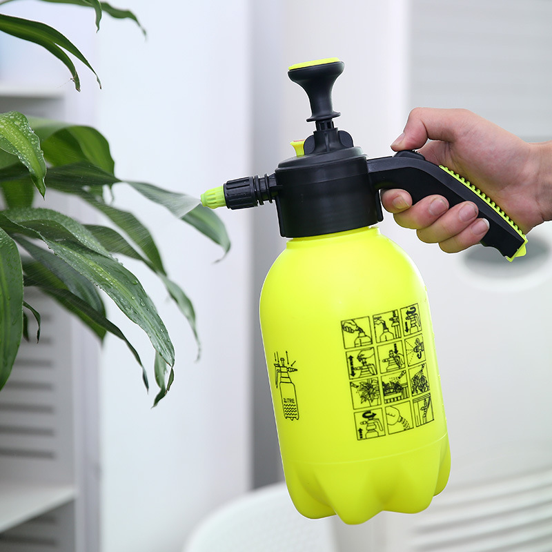 Regadera de regadera, regadera para el hogar, regadera, horticultura, tipo botella de spray, rociador, presión, presión, desinfección de plantas