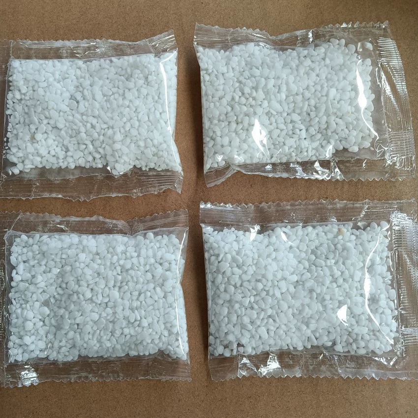 Белые мешки с галькой микро-ландшафтное благоустройство мясистая игрушка с белым камнем и белым камнем