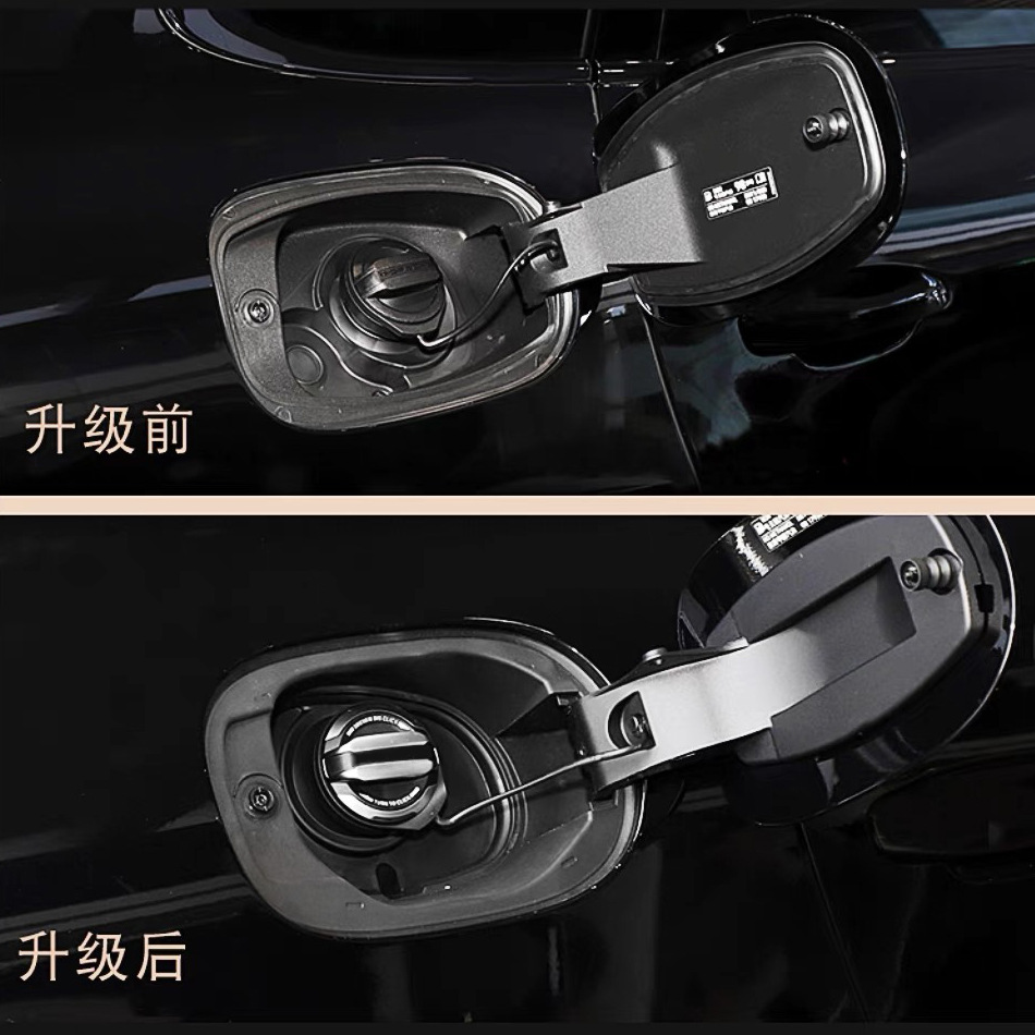 Suitable for Porsche Cayenne 718 Panamera 911 Maca Cover Silver Porsche Fuel Tank Cover Second Generation