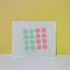 Two-color flower 16 tablets/piece (paper and plastic bag)