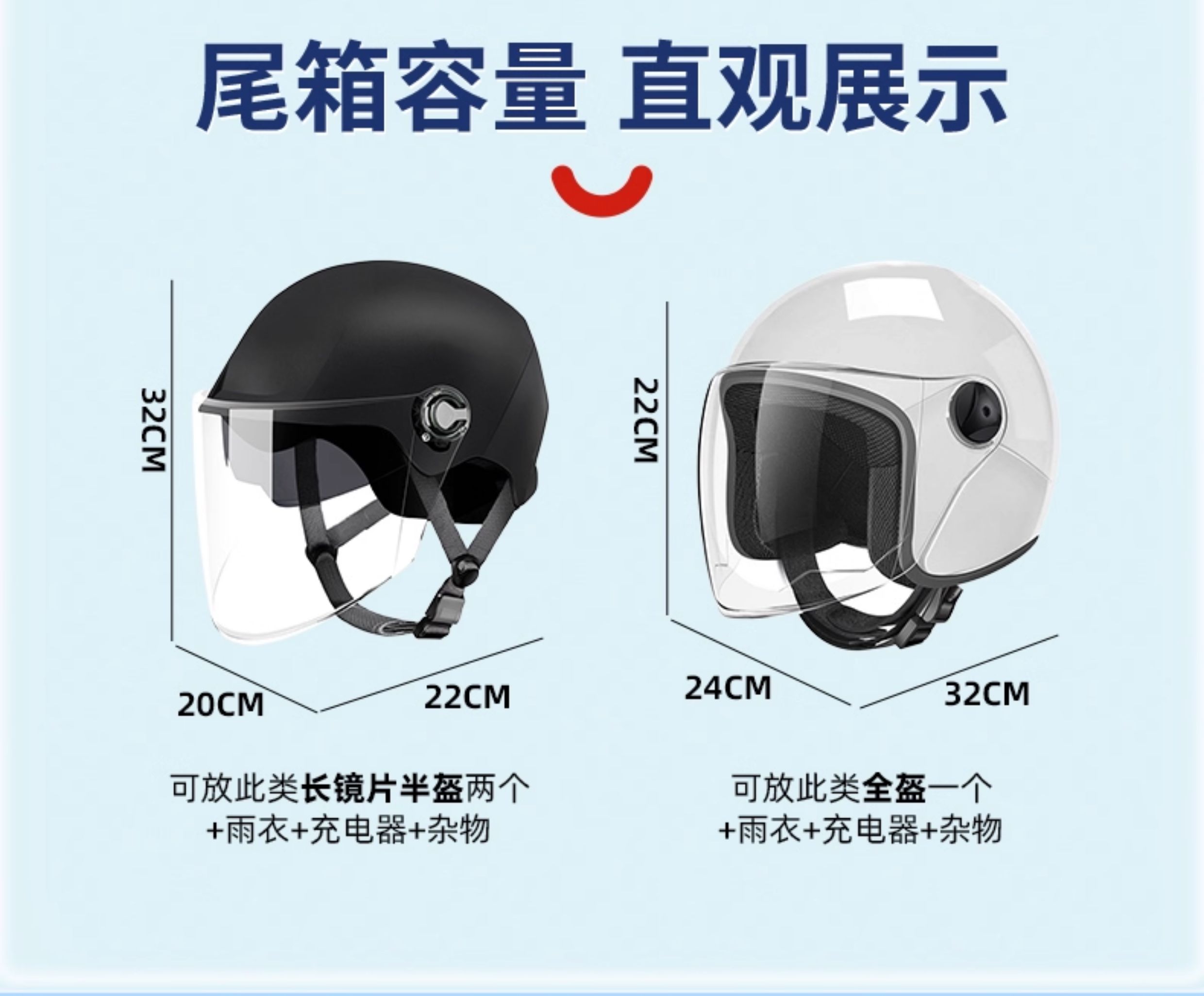 Universal large-capacity electric vehicle trunk, motorcycle tail box, large storage rear trunk for No.9 electric scooters