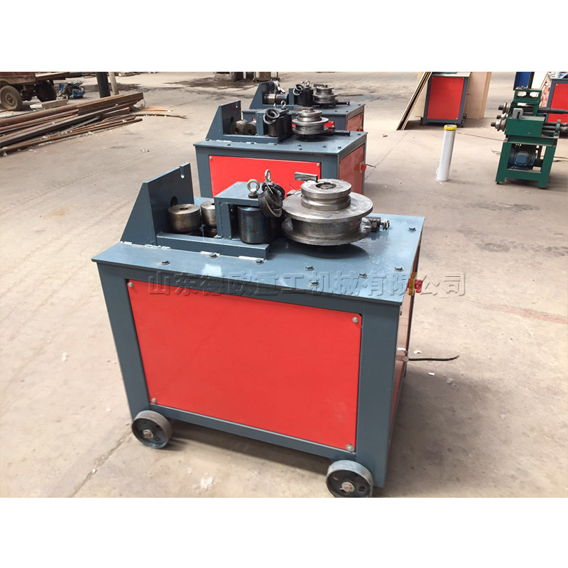 电动方管圆管握弯机 数控平台式弯管机 小型车架子管直角折弯机