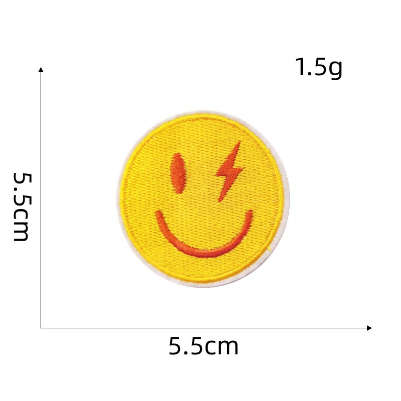 笑脸布贴