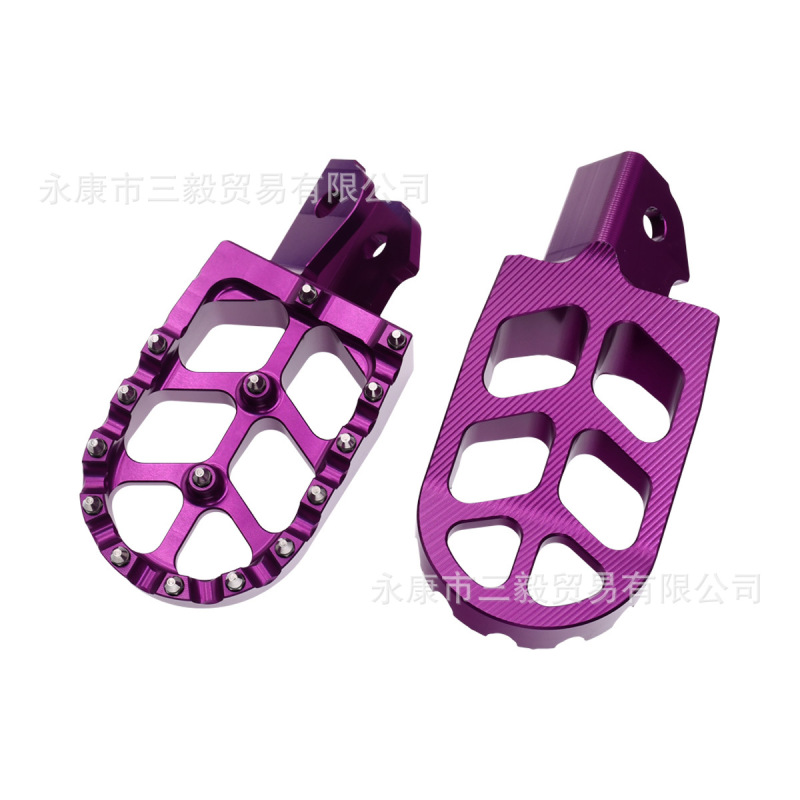 適用縮れ竜Light Bee軽蜂X電動オフロード車CNCアルミニウム合金ペダル滑り止め改造部品|undefined