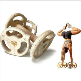 亚马逊热销俯卧撑俄挺架室内外便携锻炼臂力平衡腹肌哑铃套装