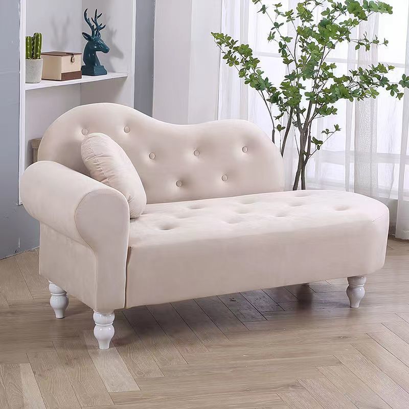 欧式贵妃椅布艺沙发小户型卧室公寓出租房三人双人服装店铺小沙发
