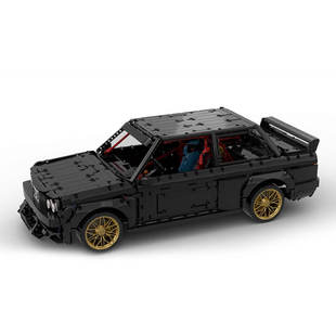 Cross-Border Moc-126929 High-Performance Car with Interior and 4-Speed Gearbox 2948 Particle Number