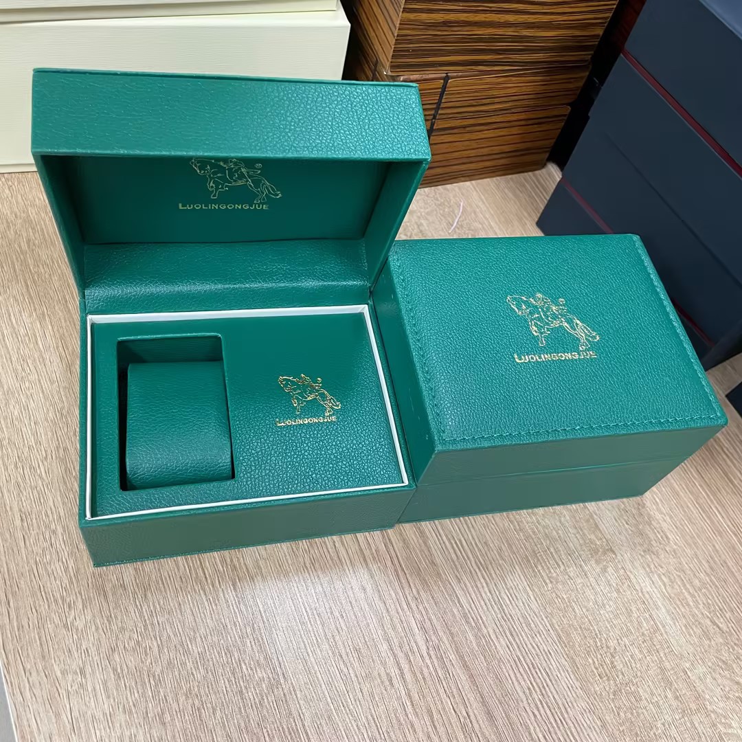 Caja de reloj grande verde Duke of Lorraine