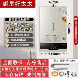 智能燃气热水器家用强排恒温零冷水平衡款天然气液化气亚马逊