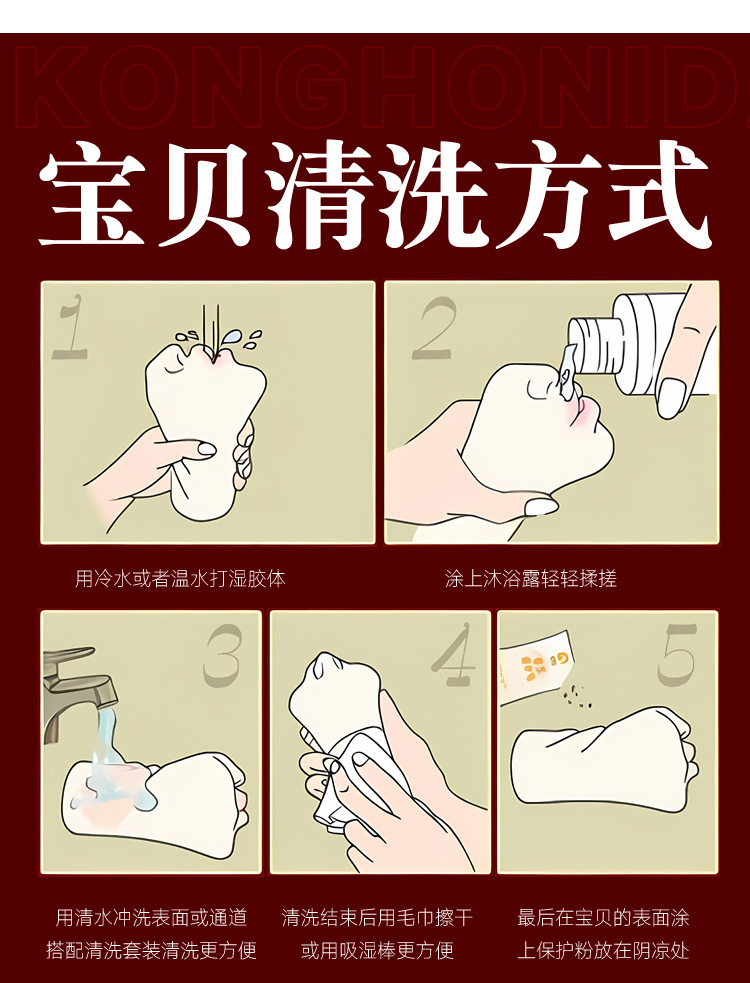 Jiuai Men’s Manual Masturbator Half-Body Silicone Airplane Cup — detail image 31
