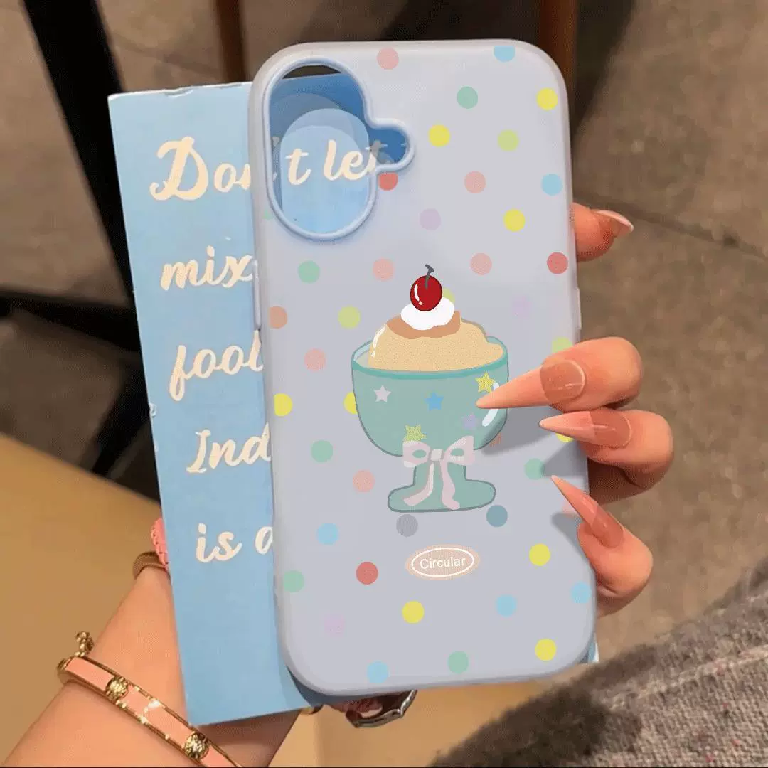Apple, iPhone15, совместимый чехол для телефона, мультфильм милый iPhone15 Pro, 2 в 1