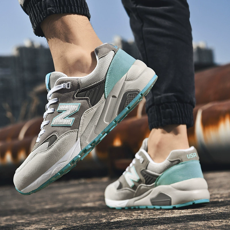 New Balance, дышащая универсальная спортивная обувь для мужчин и женщин для отдыха, больших размеров, для бега