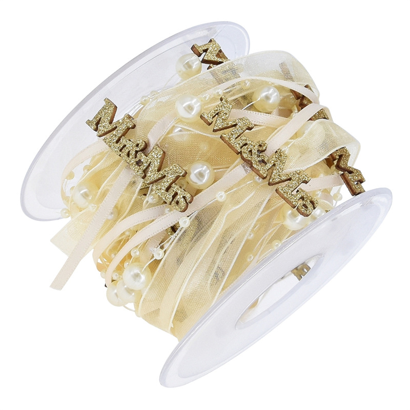 Nueva cinta de decoración de vacaciones de boda transfronteriza para damas flores florales material de embalaje de la cinta de bricolaje hecho a mano