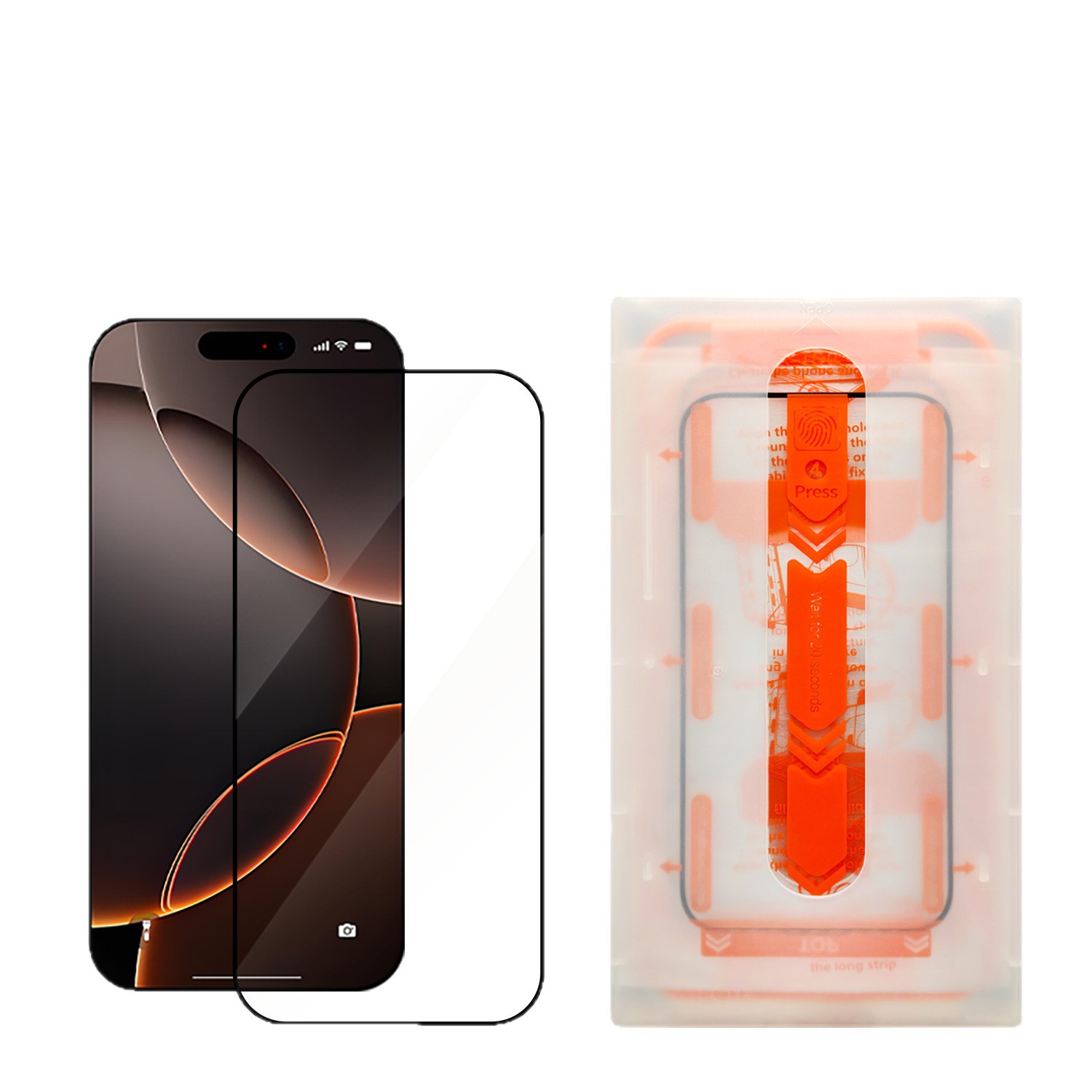 Protector de Pantalla de Vidrio Templado para Huawei Mate 80 Pro, Anti-Huellas, Compatible con Redmi K70 Pro/K80, Cobertura Total