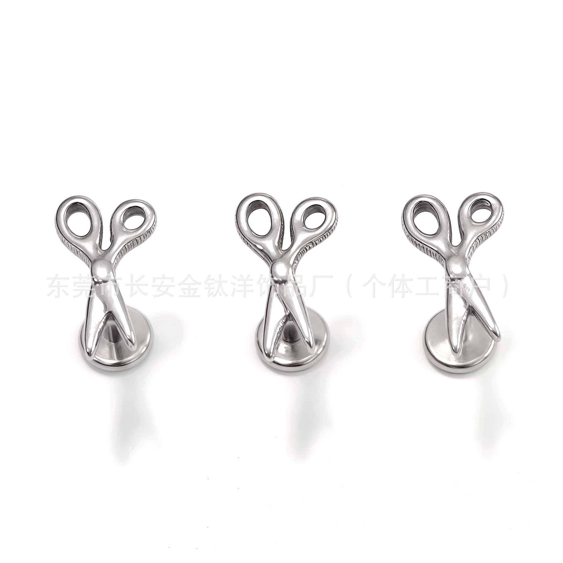 Labret piercing jewelry detail image