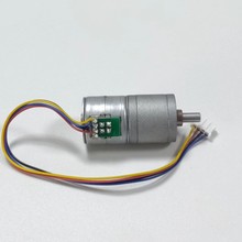 20mm直流减速电机SM20长寿命齿轮减速马达电动自行车5v直流步进电
