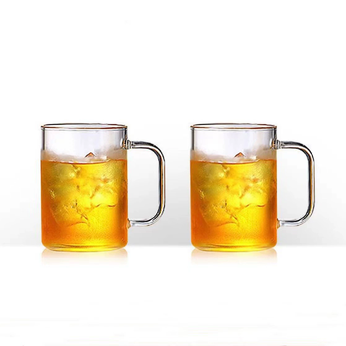 Explosion-proof transparent capacious high quality glass teapot for home use