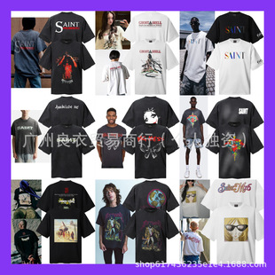 ��ʽ�߽� SAINT MICHAEL ��ľ������Vintage��ʿ�͹Ŷ���T����