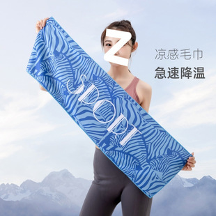 Sports Towel Quick-Drying Sweat-Absorbent Cold Towel Gym Sweat-Wiping Men's and Women's Badminton Running Training Free Shipping Wholesale