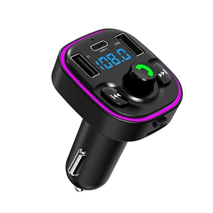 G47 Car Mp3 Player Bluetooth Fm Transmitter New Usb-C Port Charging Hands-Free Call Car Mp3