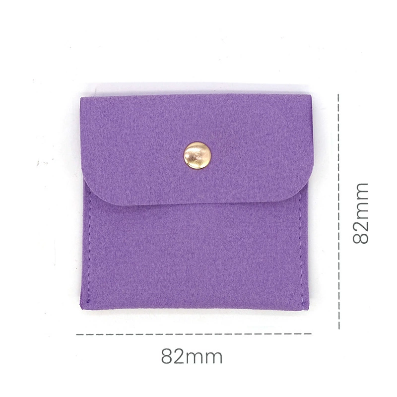 Mini Storage Pouch, 82 × 80 mm, Multi‑color Compact Cosmetic & Accessory Wallet
