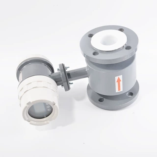 智能电磁流量计 自来水废污水液体管道流量计YS-LDE-50 电磁流量