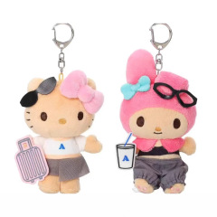 日本LORZKitty行李箱Alexiastam限定公仔小挂件钥匙扣玩偶限定款