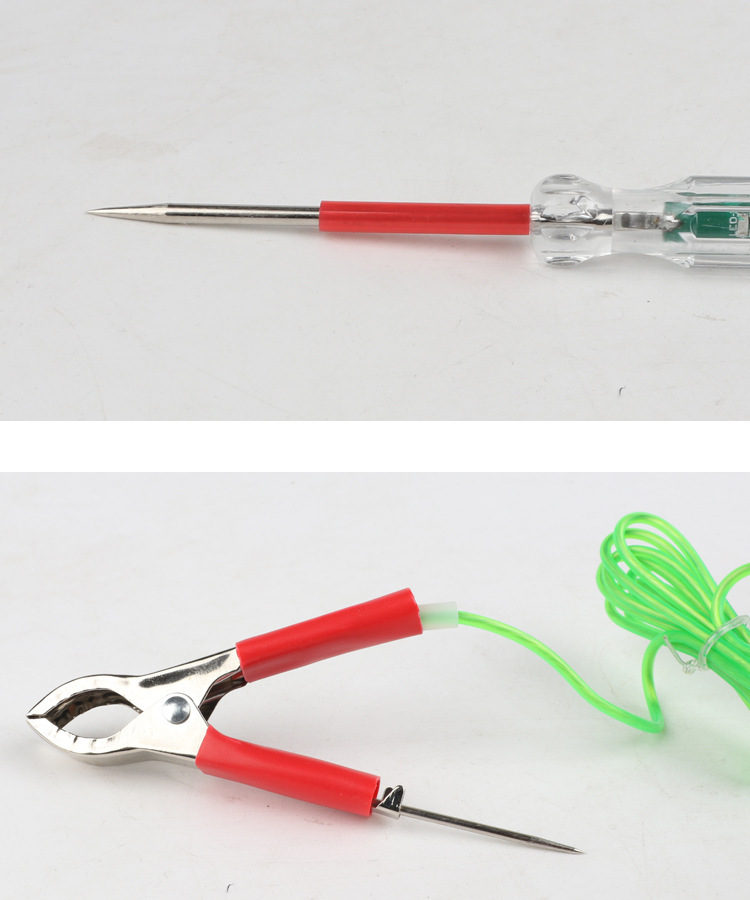 Net red detection lamp test lamp test pen LED circuit test pen multi-function test lamp test pen auto repair tool