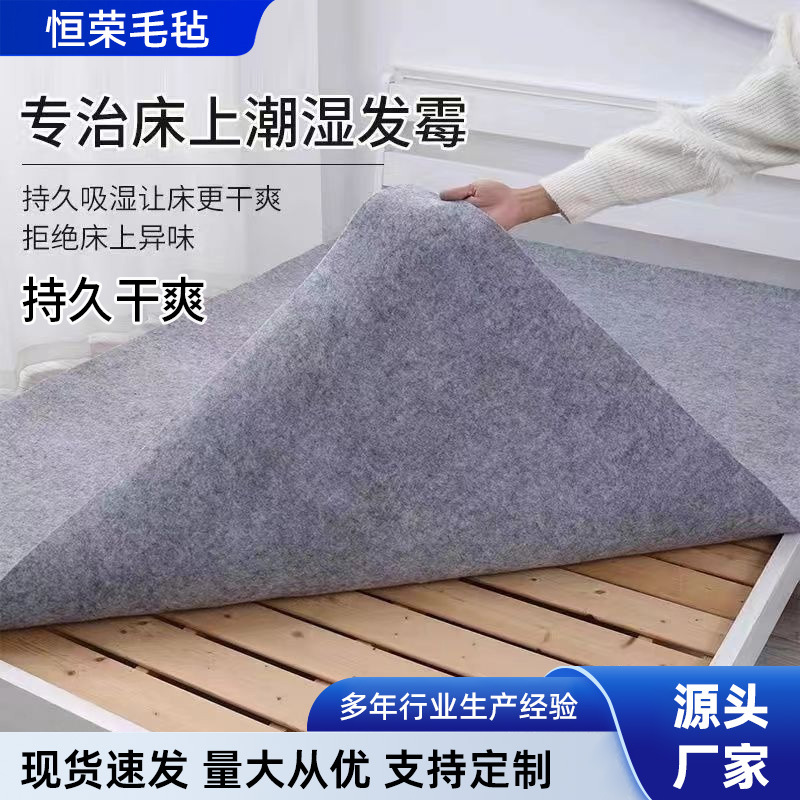 跨境四季通用床垫学生宿舍床上用品毛毡垫地铺榻榻米垫吸潮防霉垫产品实拍图
