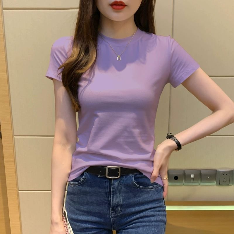 보라색 [작은 둥근 목면]]
