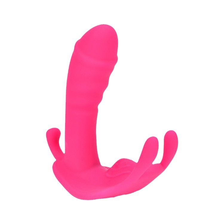 Tragbarer Schmetterlings-Dildo, realistischer Masturbator, Analspielzeug für Männer und Frauen, Eier-Vibrator, Sexspielzeug für Erwachsene_voghion.com