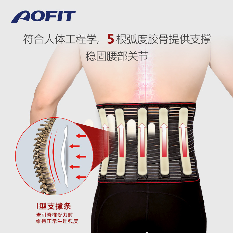 2022年新品夏季网格护腰男女健身跑步支撑腰带束腰带透气工厂批发