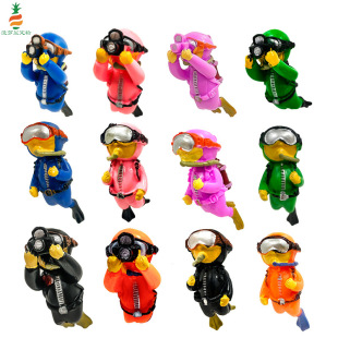 Explosive Blue Fat Diver Aquarium Pendant Fish Tank Landscape Decoration Decorations Floating Submerged in stock