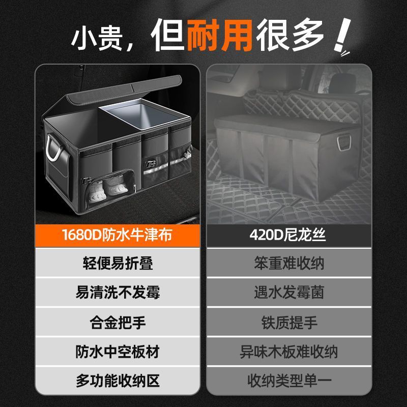 Avita 11 12 車の収納ボックステールボックス収納ボックス装飾修正折りたたみトランク収納ボックスに適しています|undefined