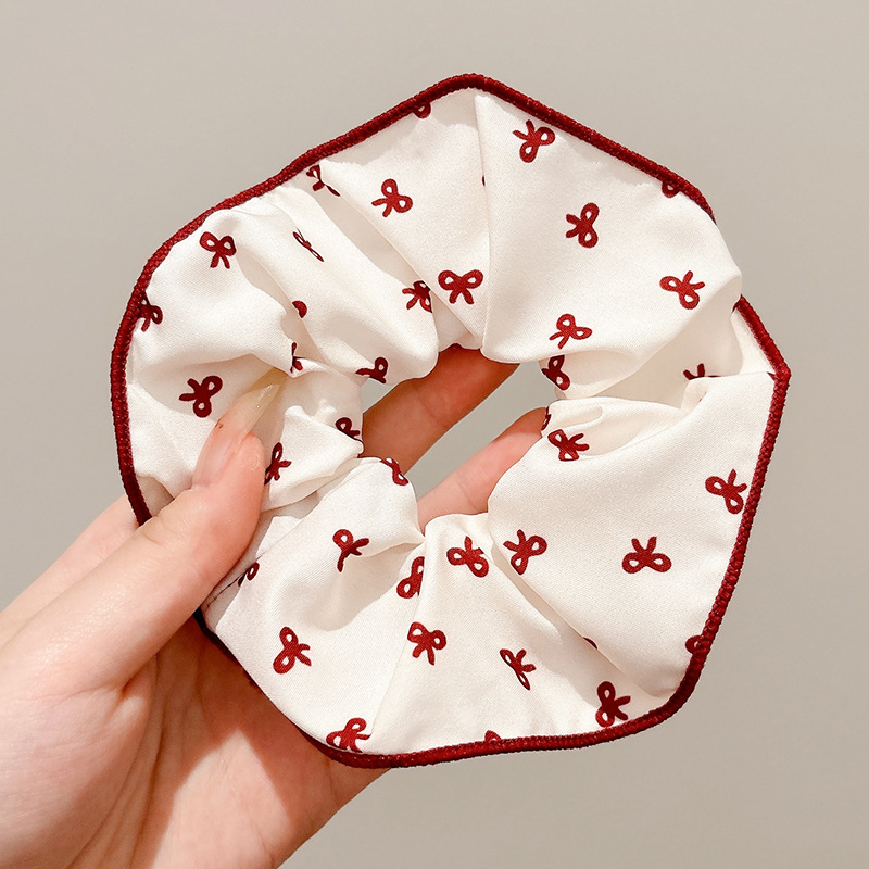 Anillo de cabello perezoso coreano cuerda de cabeza intestino grande niñas de alto nivel de la sensación de cabello de alta elasticidad correa de cabello de cabello super grande