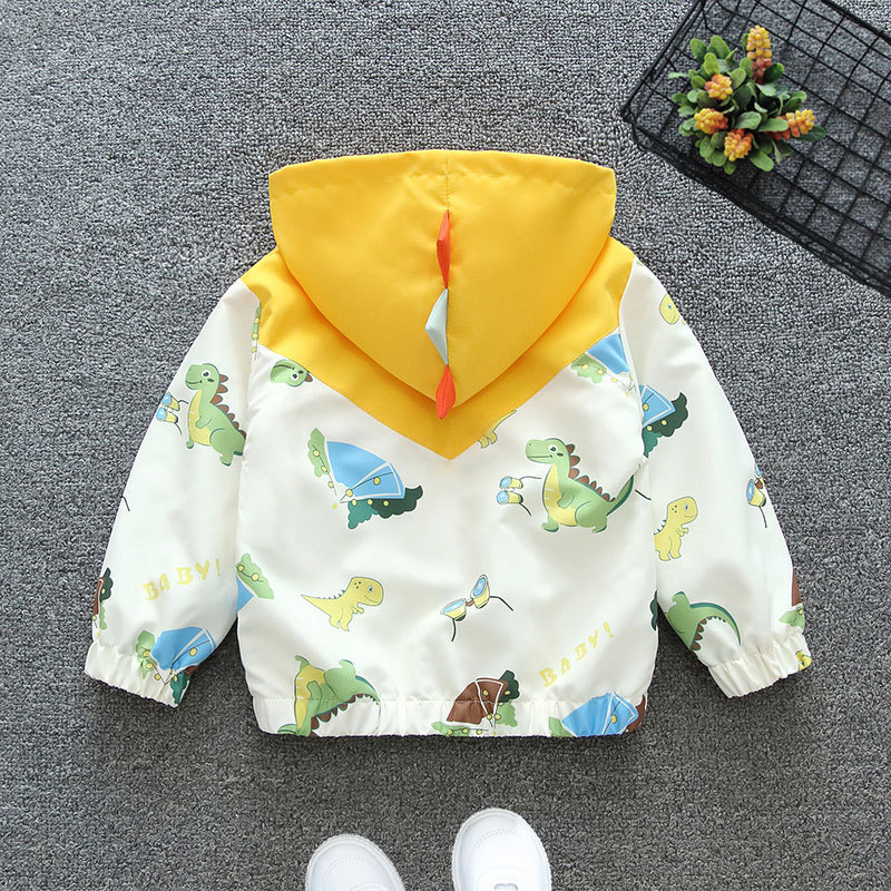 Children's Coat Spring and Autumn 2025 Baby Boy's Western-style Hooded Jacket Baby's Jacket Girl's Fashionable Windbreaker Spring Clothes Children's Coat Spring and Autumn 2025 Baby Boy's Western-style Hooded Jacket Baby's Jacket Girl's Fashionable Windbreaker Spring Clothes