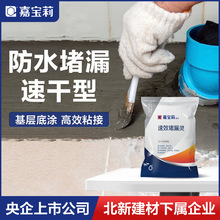 嘉宝莉堵漏灵快干水泥地漏填缝剂水不漏灵下水管补漏快速砂浆速干