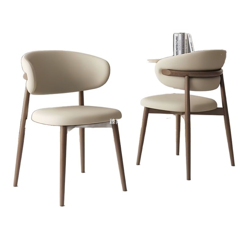 Silla de comedor nórdica simple, silla de comedor de lujo ligera, silla de comedor de hotel moderno, silla de comedor casual, silla de red