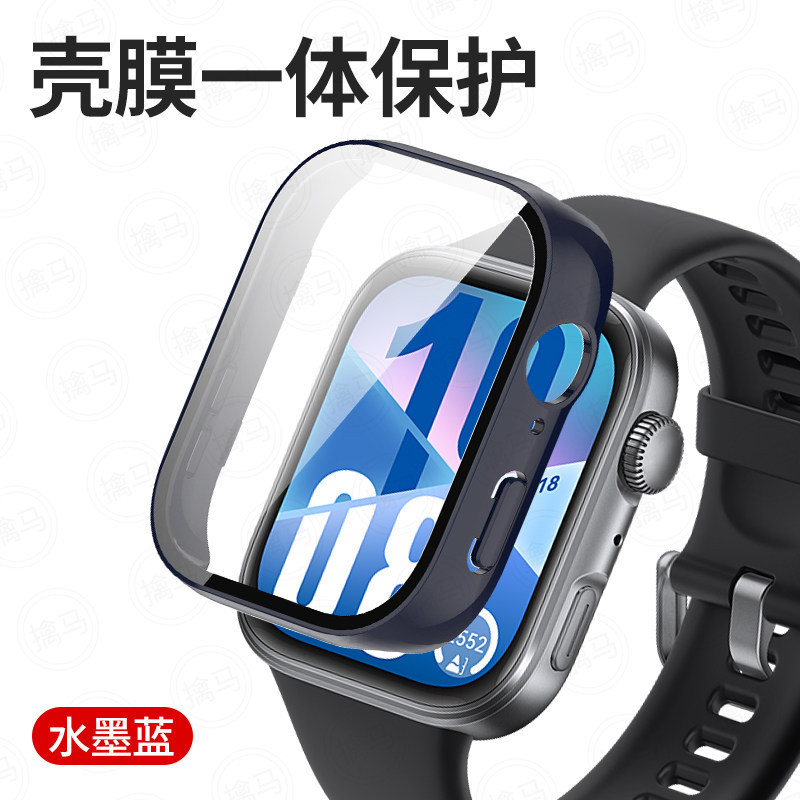 [Black] Tempered protective case is not afraid of bumps and is sensitive to touc…