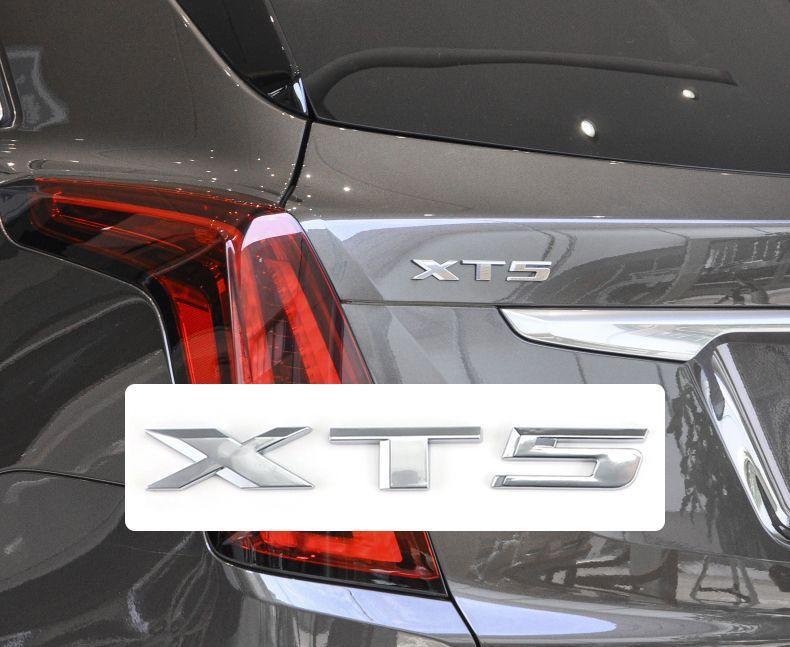 Specialized Cadillac Atsl English Rear Emblem Xts Ct6 Xt5 Modified Xt4 Awd Lettering Car Sticker Emblem