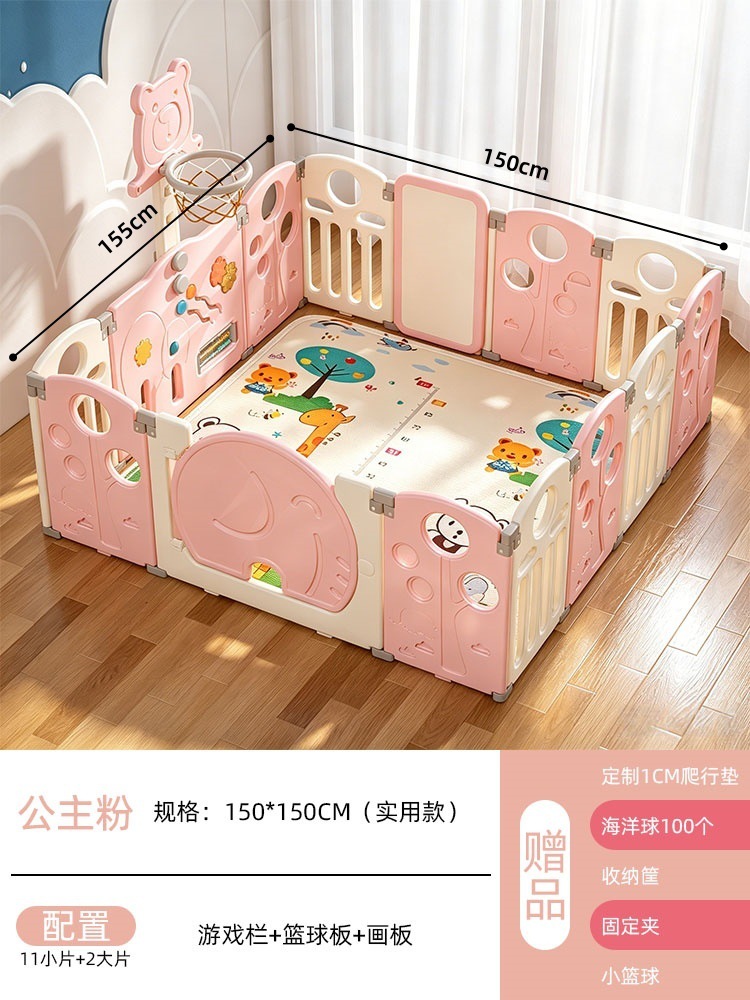 [barrera de juego para bebés barrera de protección infantil interior barrera de seguridad para niños en el suelo para el parque]