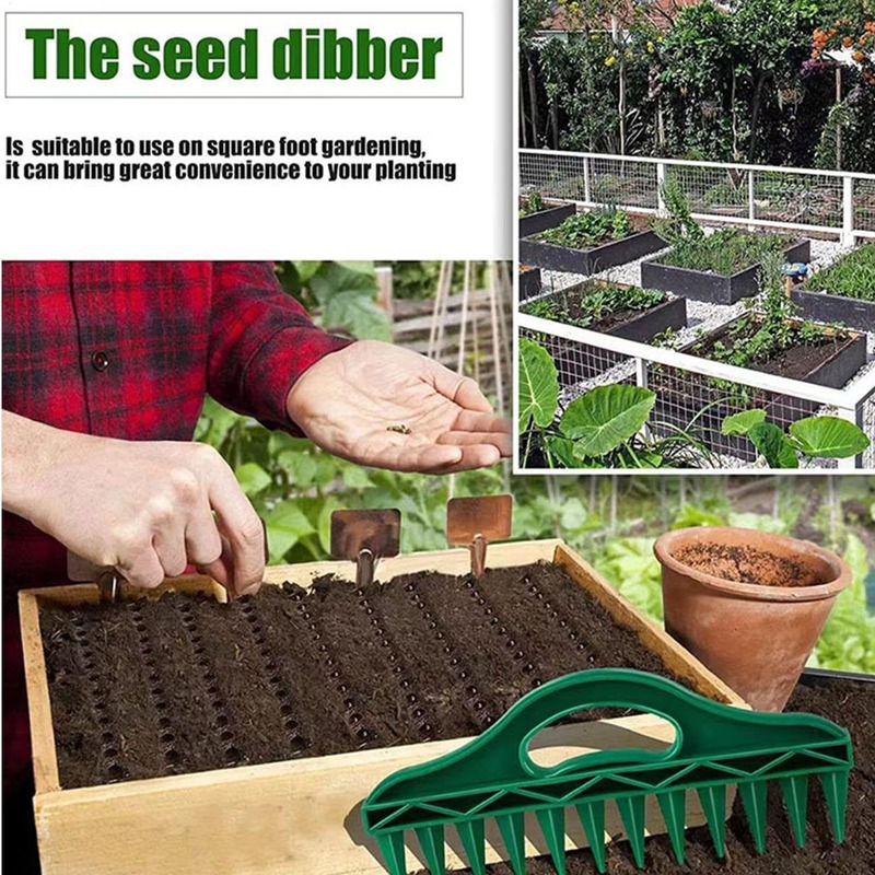 土壤播种打孔器快速打孔便捷蔬菜植物播种松土园艺种子播种打孔器|undefined