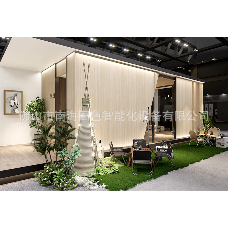 Villa rural de acero ligero espacio de construcción cápsula Casa de acero ligero Casa de madera B & B sala de camping Sunshine Room suministro global