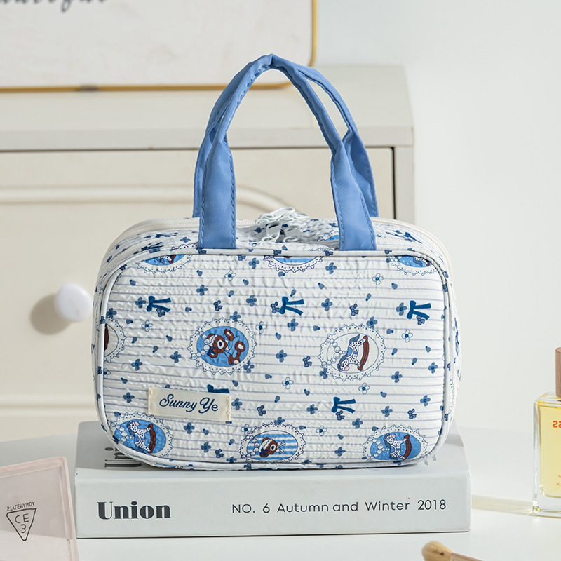 HelloKitty化妆包旅行印花洗漱包便携式分区大容量极简静奢收纳包|undefined