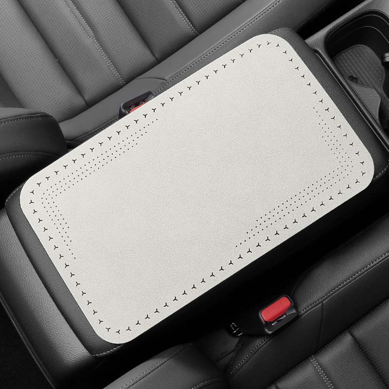 Pad Central – Universal Armrest box pad - white