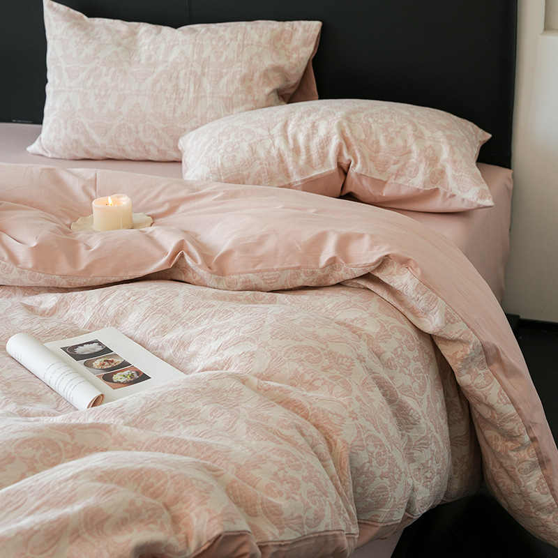 Tres capas de hilo yameng - polvo de raíz de loto