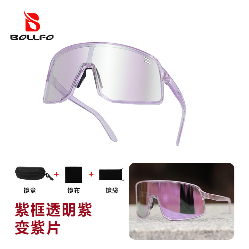 보라색 프레임 투명 보라색 필름(주야간 공통)
