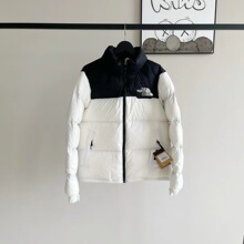 跨境北家高版冬季新款男羽绒服短立领保暖外套时尚百搭纯色面包服