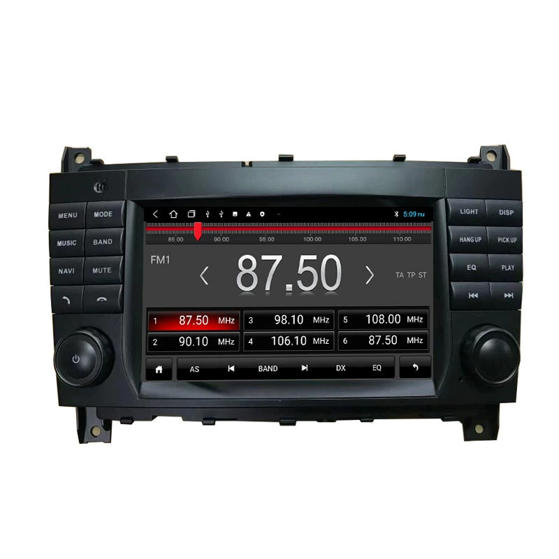 Подходит для Mercedes C-Class W203 7" Android-навигация, автомобильный Bluetooth, 2002–2009