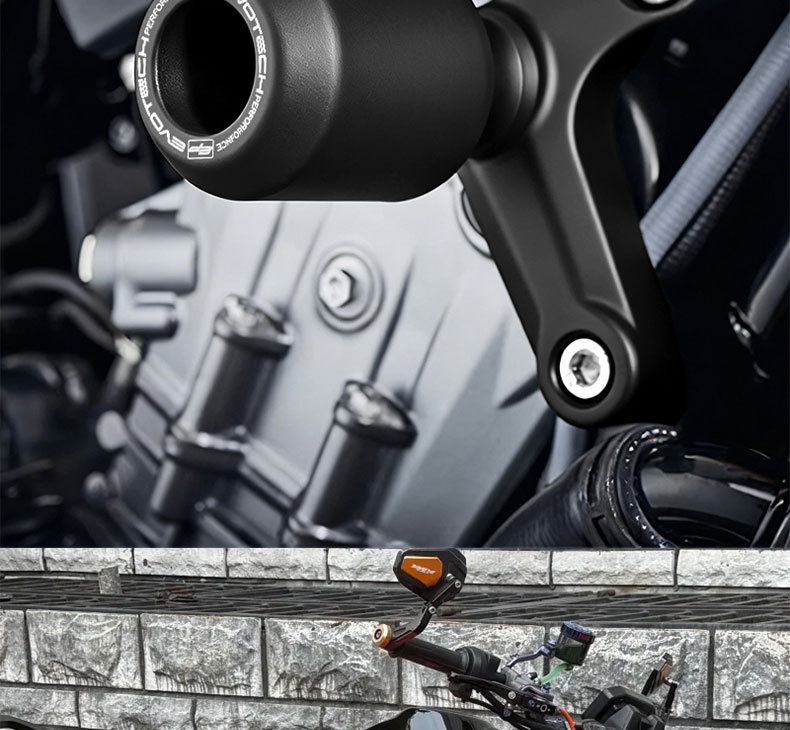Suitable for Ktm 790Duke 890Duke Modified Anti-Fall Ball Glue Ep Anti-Fall Glue Bumper Anti-Collision Ball